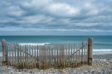 Sticker - beach in the morning