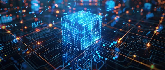 Digital Cube in a Cybernetic Network
