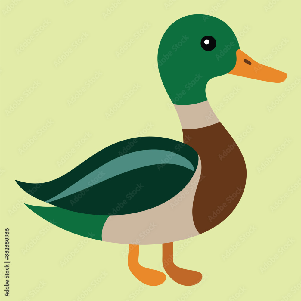 Cute duck vector clipart for printable digital graphics and designs ...