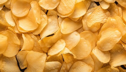 Wall Mural - potato chips close up