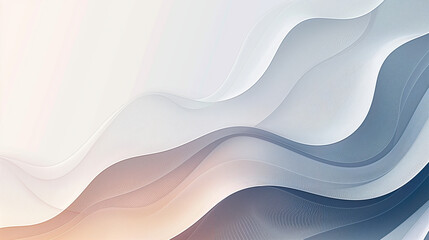 Wall Mural - A wave of light blue and white colors