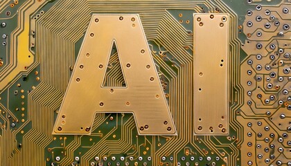 Poster - Artificial Intelligence AI Technology Circuit Board