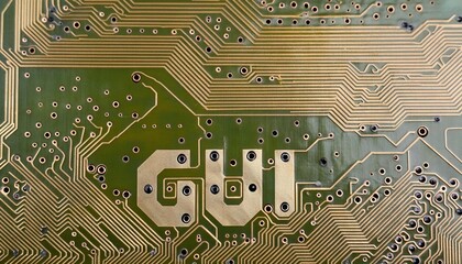 Poster - Printed Circuit Board with GPU Marking