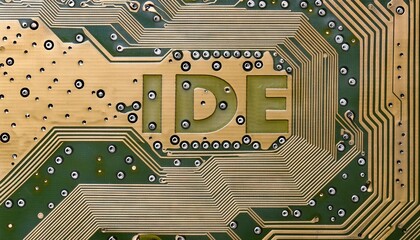 Poster - Printed Circuit Board with IDE Technology