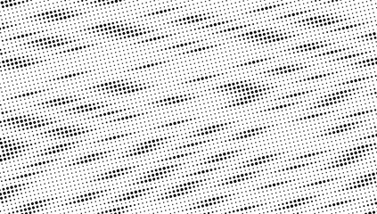 Poster - black and white halftone pattern for backgroud. vector format illustration