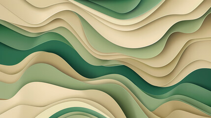 Wall Mural - Abstract wavy background