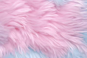 Wall Mural - Pink and Blue Feather Texture Abstract Background