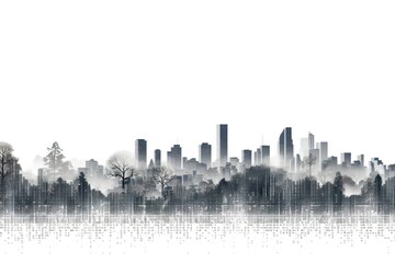 Poster - Landscape city architecture cityscape.