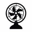 © ARTIST LAB - fan silhouette vector design