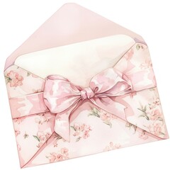 Sticker - Coquette envelope diaper mail.