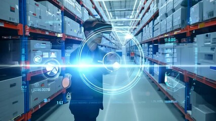 Poster - Innovative Technology for Industrial Logistics Generative AI