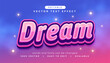 © starlineart - dream editable font text effect template