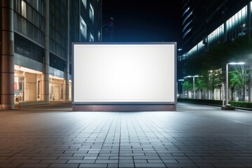 Canvas Print - Building screen architecture outdoors.