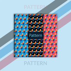 This is a Pattern Design Unique, Simple Colorful design