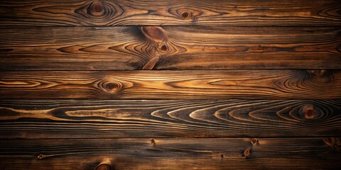 Wall Mural - Dark stained wood showcases rich grain under dim light, dark, stained, wood, showcases, rich, grain, dim light, furniture