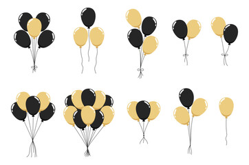 Sticker - Black Friday Balloon Set