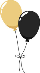 Sticker - Black Friday Balloon