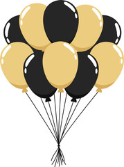 Sticker - Black Friday Balloon