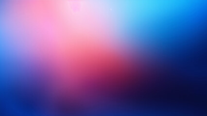 Wall Mural - Blurred Purple, Pink, and Blue Gradient Background with Grainy Texture - Dark Abstract Design