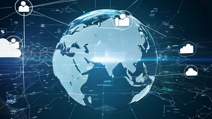 Poster - global cloud computing network generative ai
