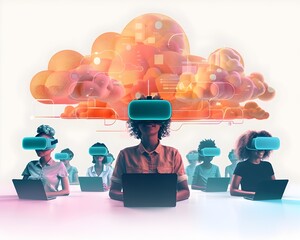 Poster - dynamic virtual team through shared digital workspace with cloud computing technology