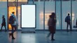 © Jayk - display blank clean screen or signboard mockup for offers or advertisement in public area