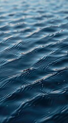 Wall Mural - Ripple on Water Surface Texture Background, 4K hyperrealistic photo