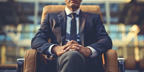 Poster - portrait of a businessman