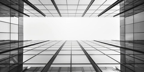 Wall Mural - glass minmalistic architectural forms