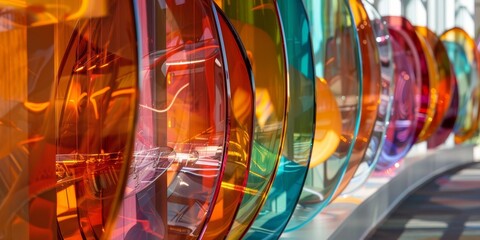 Wall Mural - glass minmalistic architectural forms