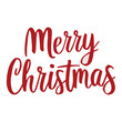 © Muhammad - merry christmas typography with white background