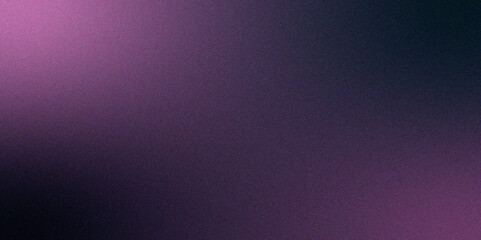 Poster - Dark Abstract Gradient Background with Purple and Black Tones Perfect for Modern Designs texture. Glowing foil glitter metallic wall texture.  Gradient with rough, grain, noise, bright spots texture .