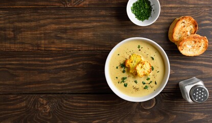 Wall Mural - Cauliflower cheese soup