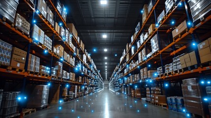 Poster - Innovative Smart Warehouse with Intelligent Logistics Tracking and IoT Sensors
