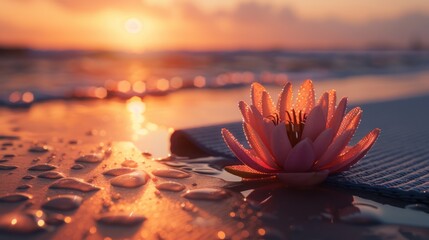 Canvas Print - Sunrise Lotus