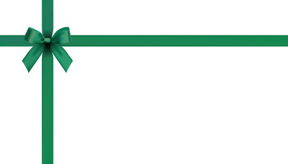 Wall Mural - green bow vector design material