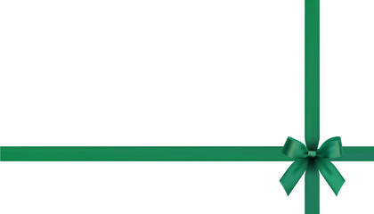 Wall Mural - green bow vector design material