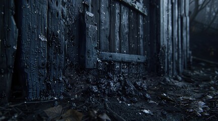 Poster - old abandoned house