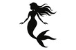 © Trendy CraftSVG  - mermaid silhouette vector, mermaid svg, mermaid icon design