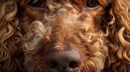 Poster - portrait of a dog