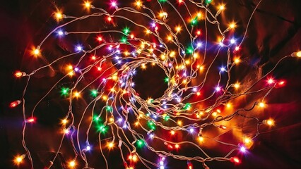 Wall Mural - abstract christmas background