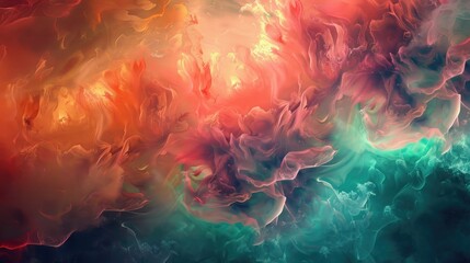 Aufkleber - Digitally created background image