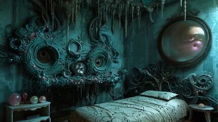 Wall Mural - interior of a room