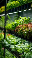 Poster - Vertical Hydroponic Urban Farm with Genetically Enhanced Crops for Sustainable Agriculture