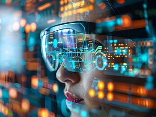 Poster - Seamless Virtual Reality Overlay for Futuristic Communication and