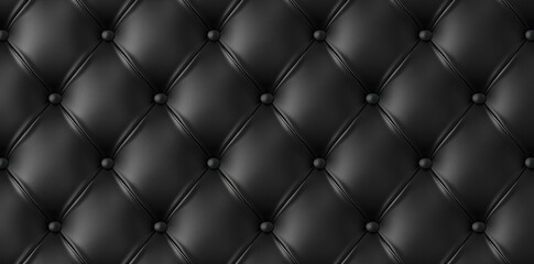 Black leather background with a diamond pattern.