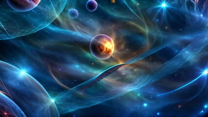 Poster - Abstract Space Background