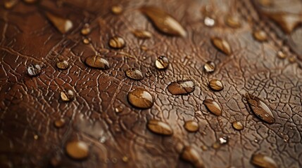 Moist Leather Texture for Fashion or Design Projects Generative AI