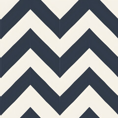 Seamless chevron pattern forming a zigzag line art design