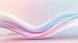 © SynthArt BWG - A colorful, curvy line with a pink and blue gradient